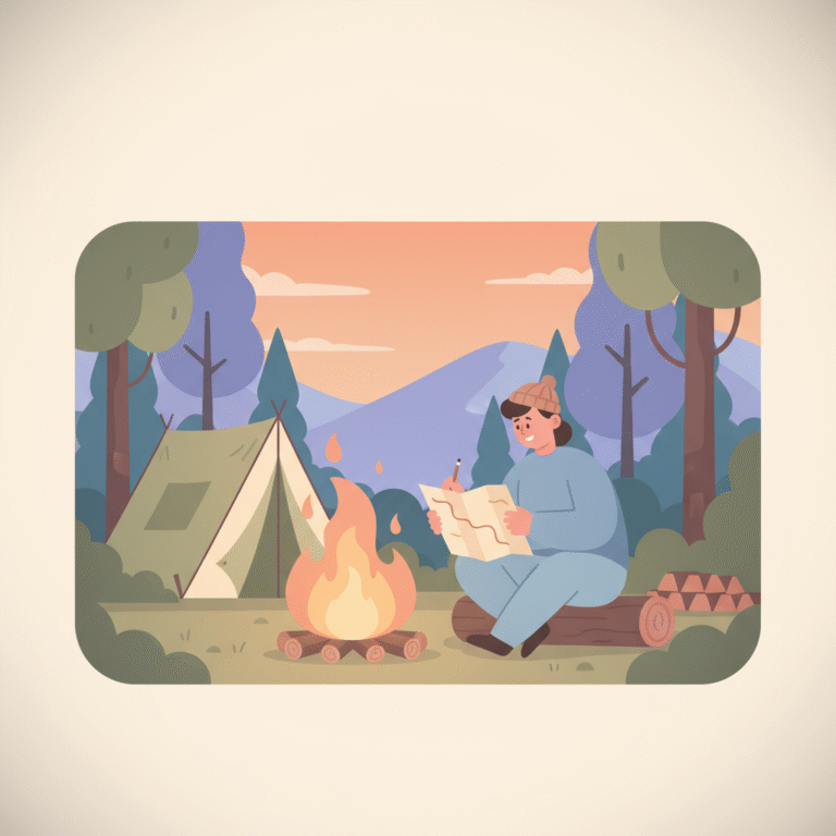remember camping spots