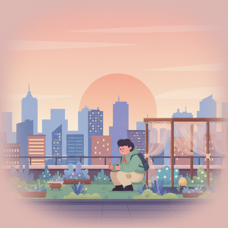 find quiet city spots