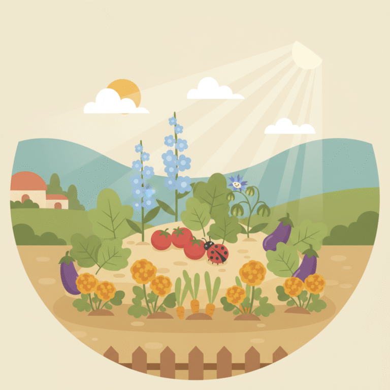 experiment with companion planting