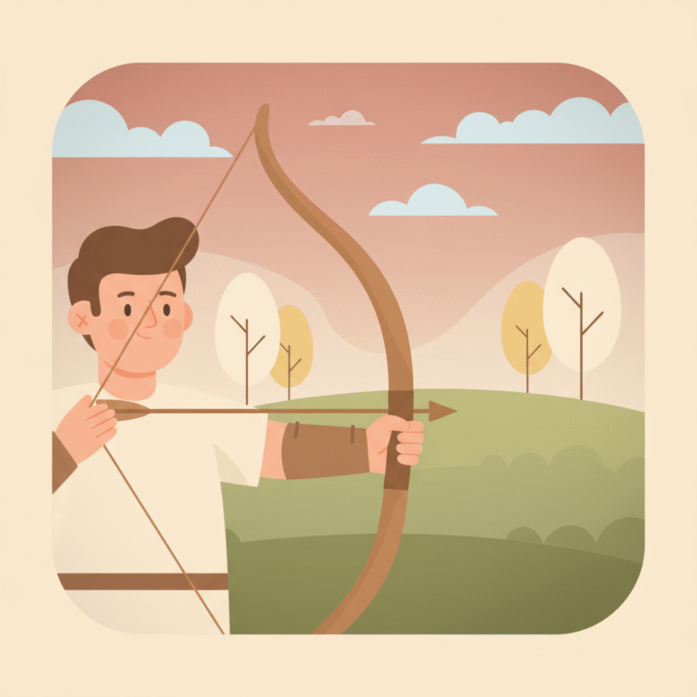 relaxed grip archery