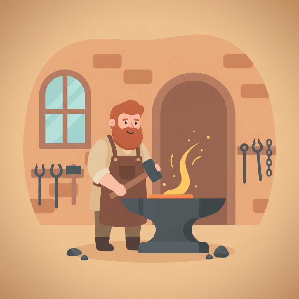 daily habits blacksmithing