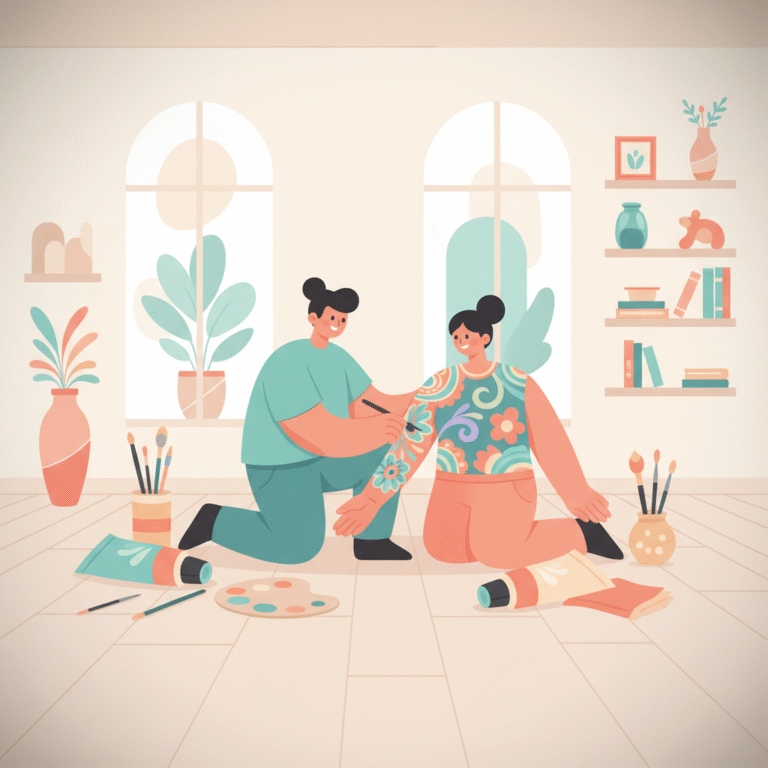 build artistic confidence