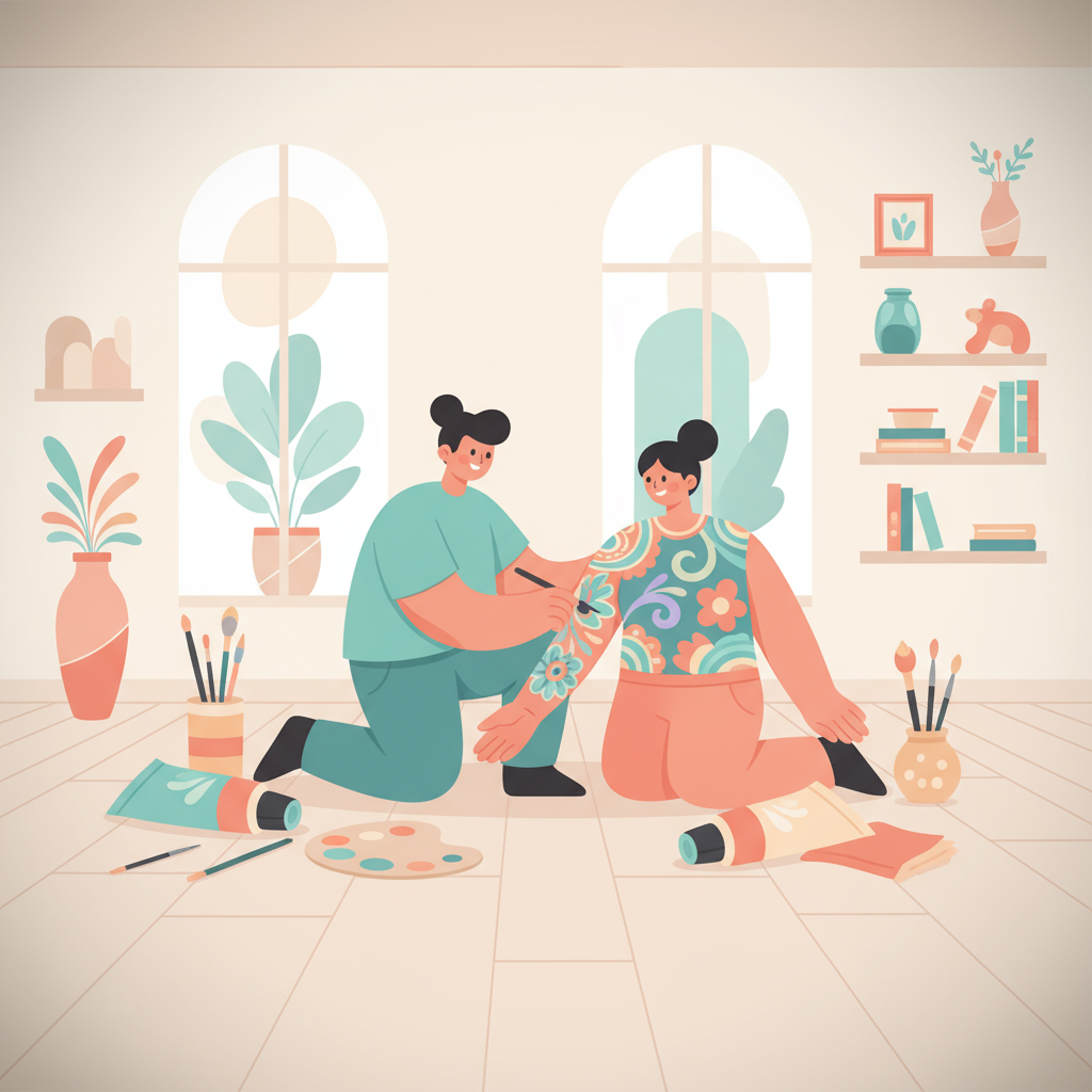 build artistic confidence