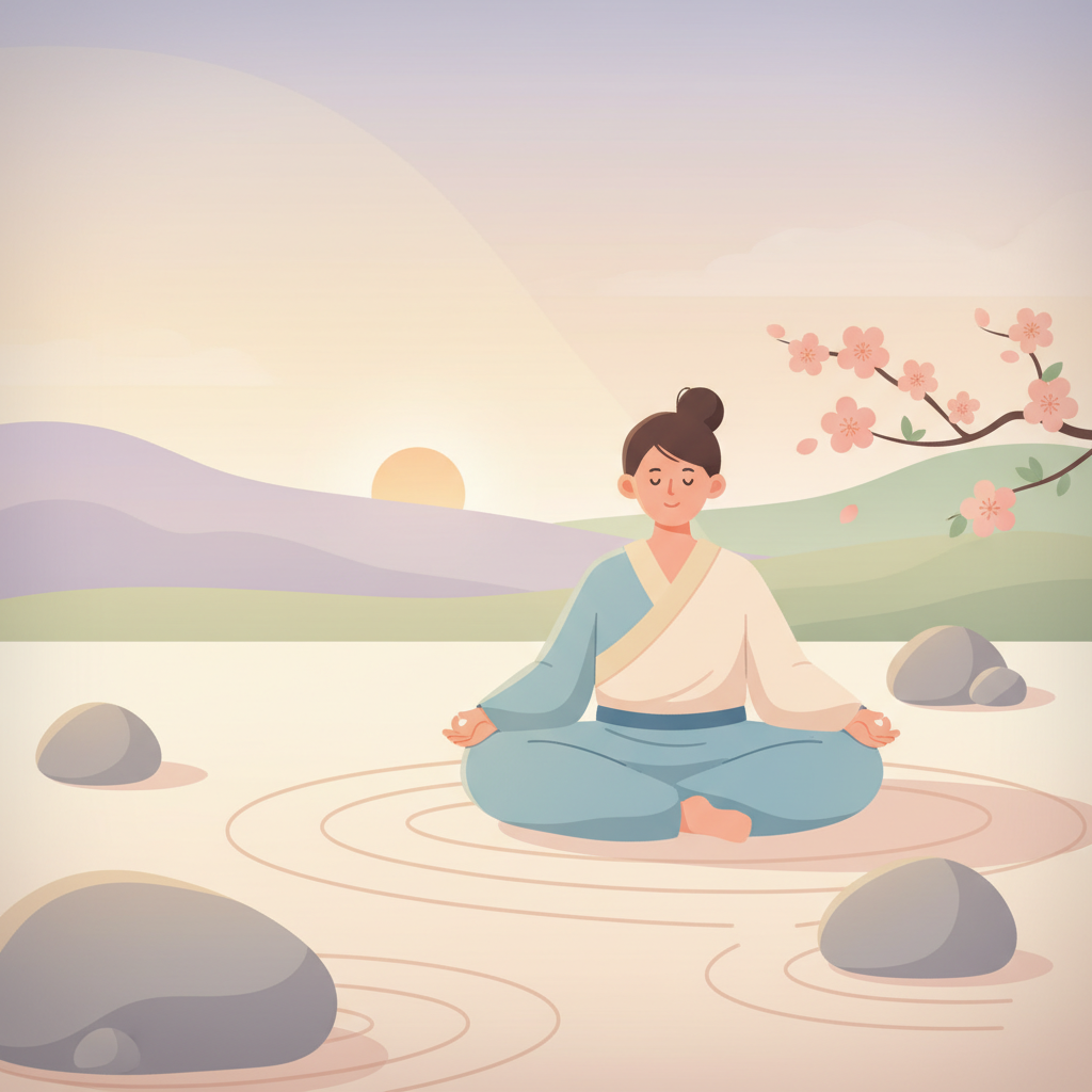 balance calm and alert