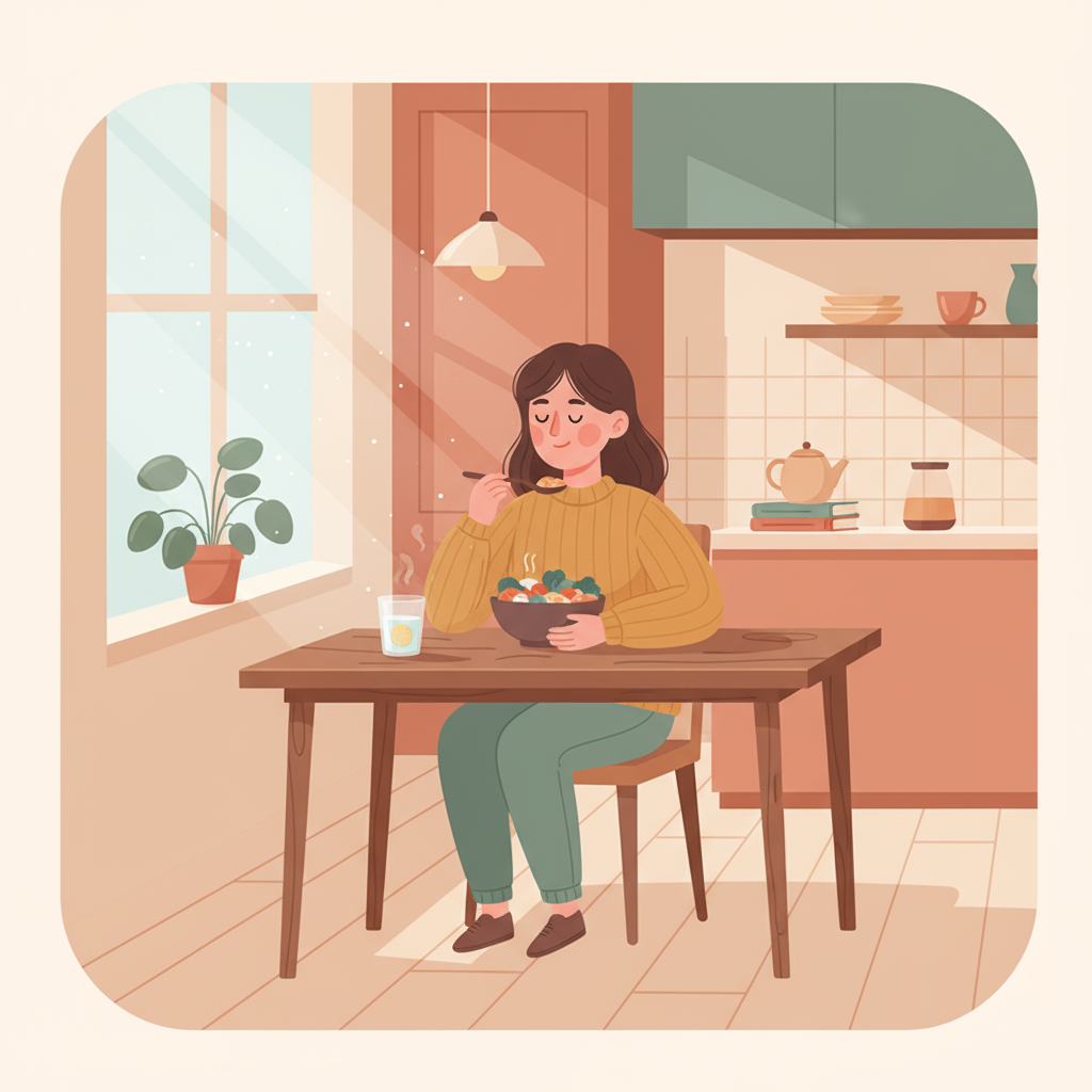 practice gratitude for food