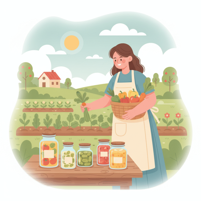 preserve garden produce