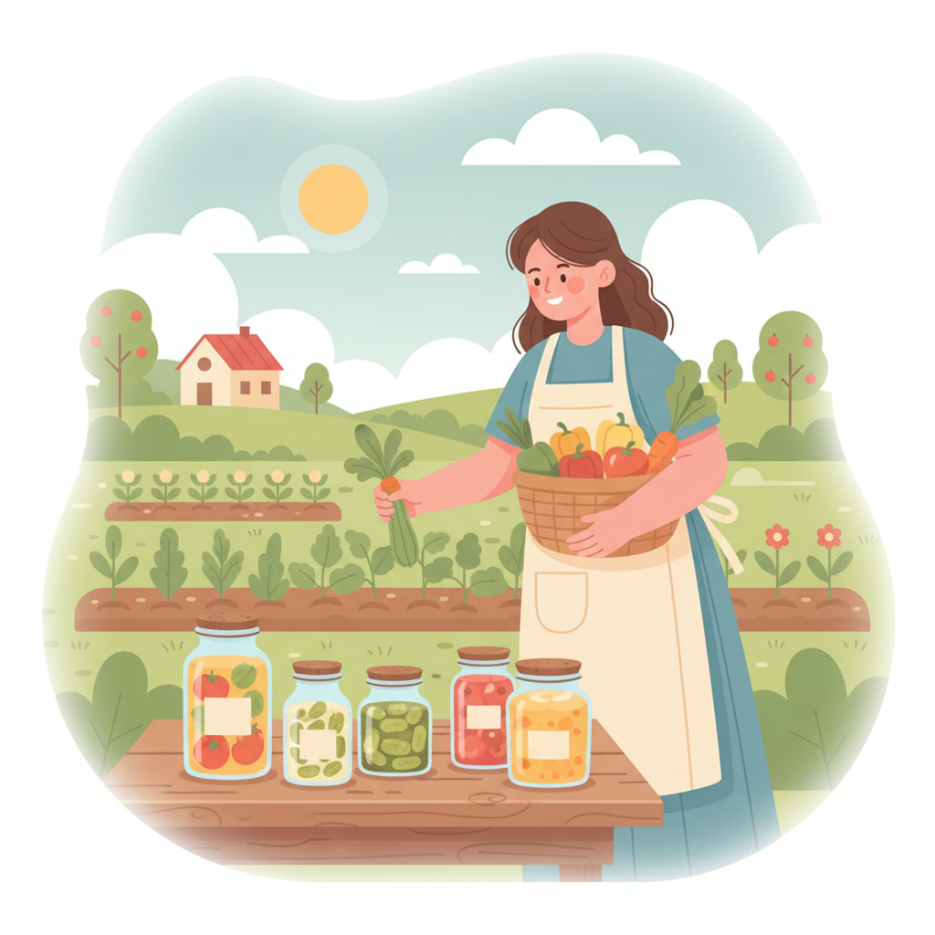 preserve garden produce
