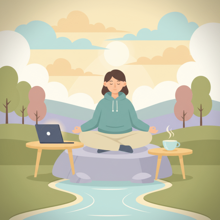 mindfulness practice for digital nomads