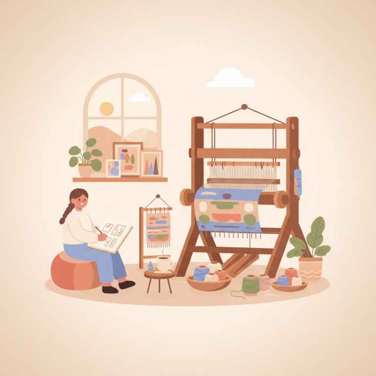 simple daily habits for woven artists