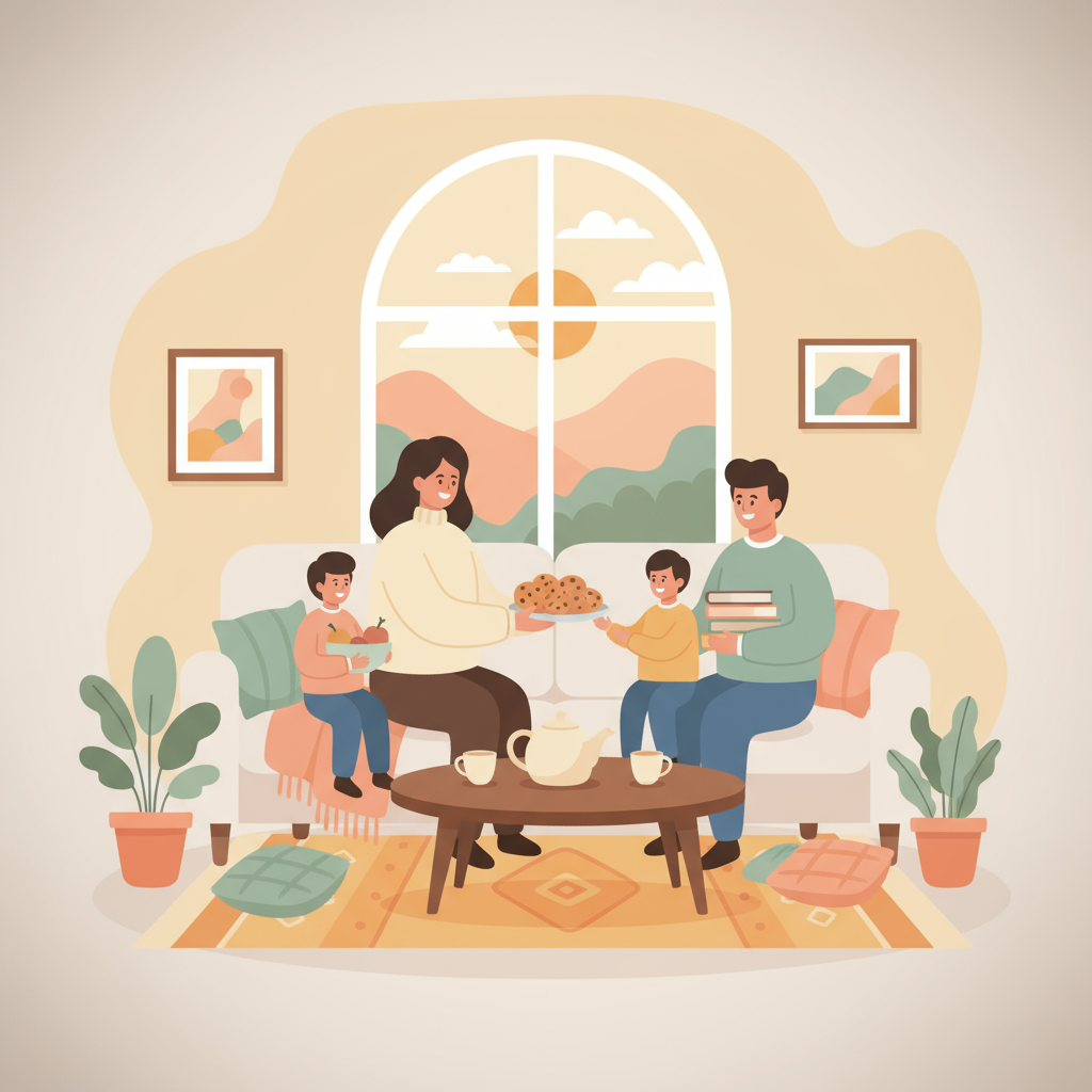 share resources generously