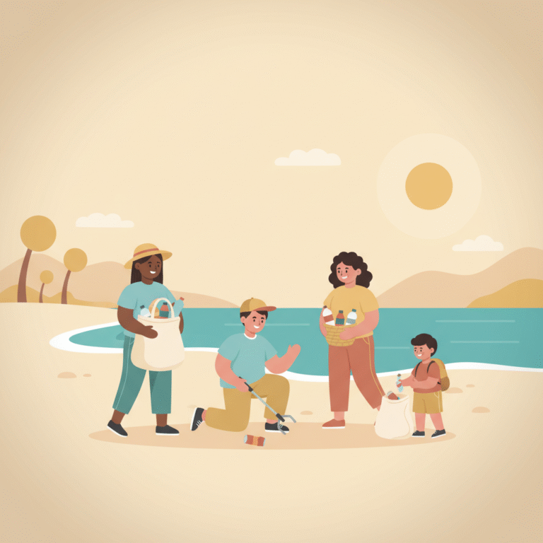 beach cleanup habits