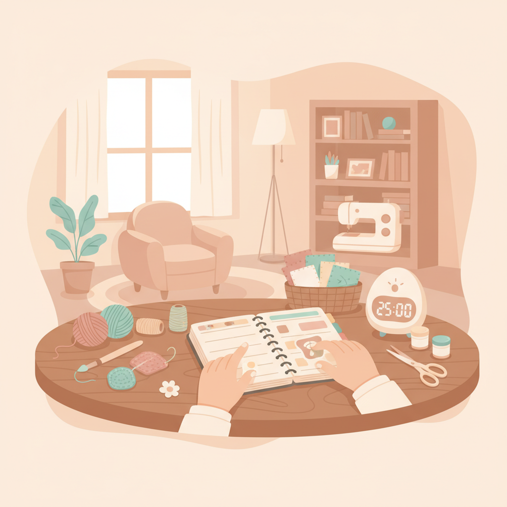 time management for handcrafters