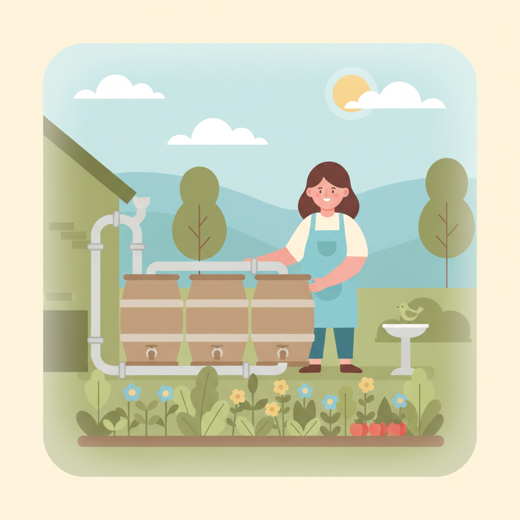 install rainwater capture