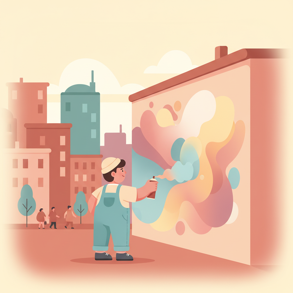 color blending for street artists