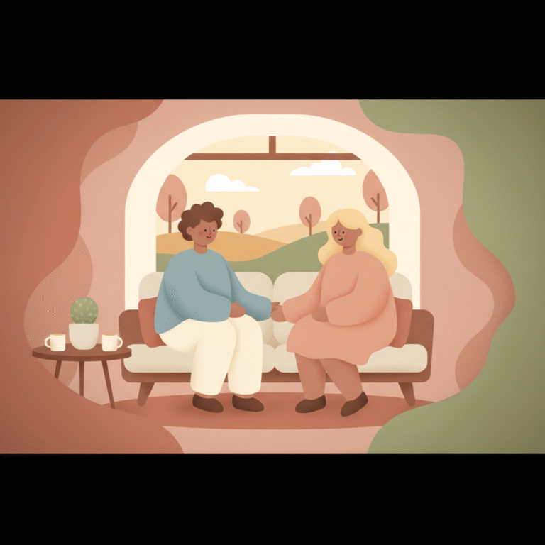 embrace comfortable silence