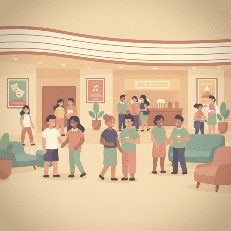 connect with theater community