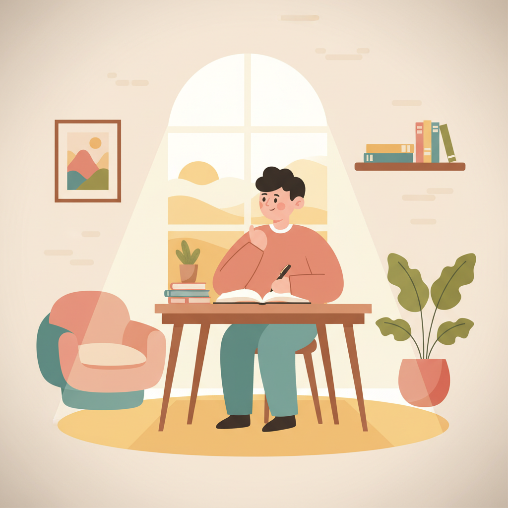 daily reflections journal habit