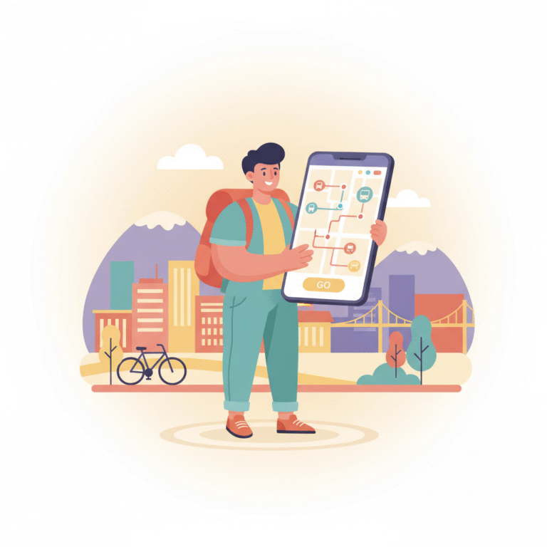 plan public transport trips efficiently