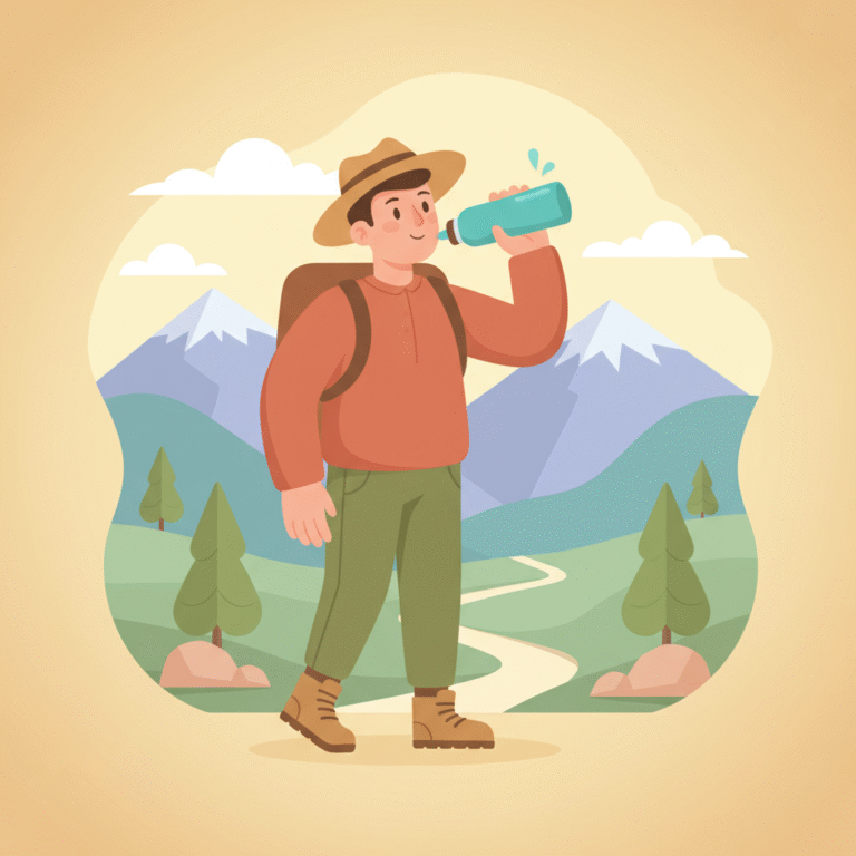 stay hydrated outdoors