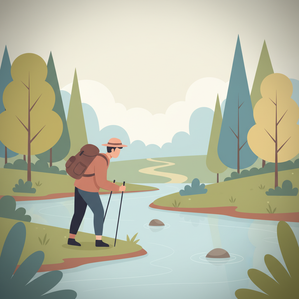 spot safe river crossings