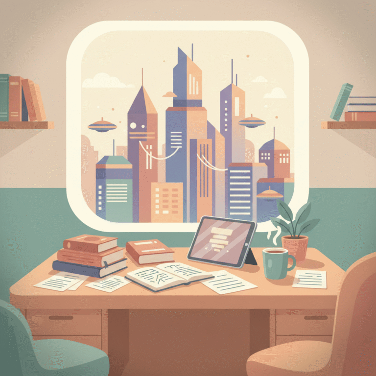 daily habits to write sci fi