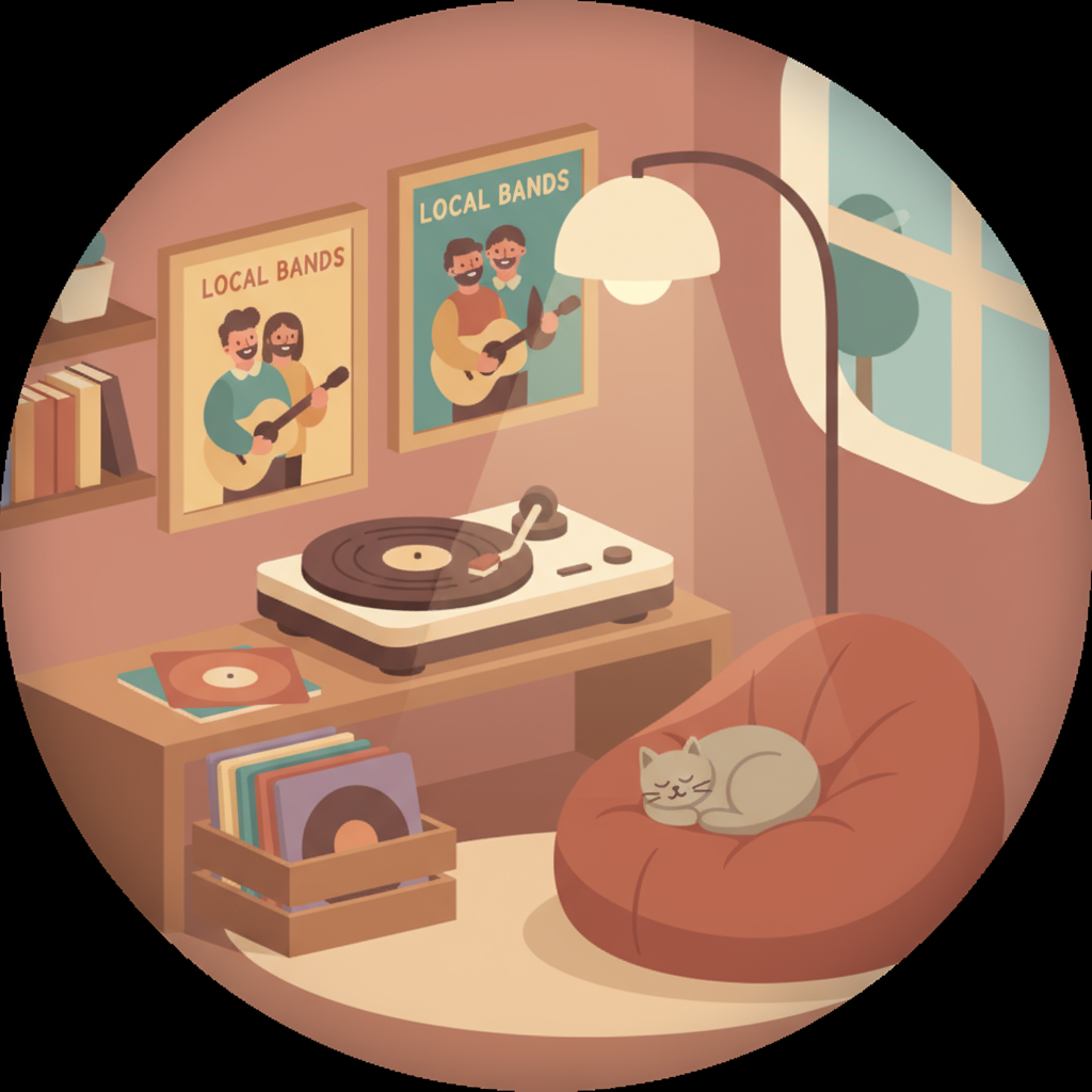 vinyl lover local music